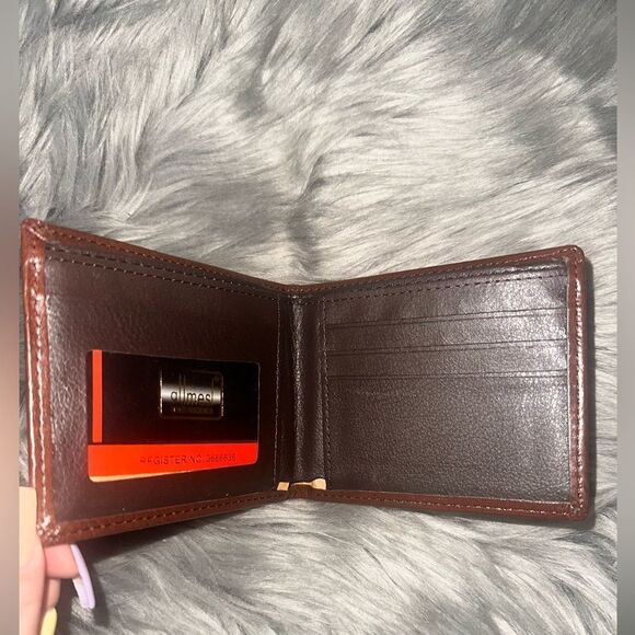 Denileilo Brown faux Leather Wallet - Picture 6 of 10